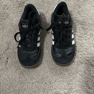 Adidas Boys Samba Black & White